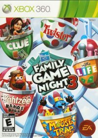 Hasbro Family Game Night 3 PAL Xbox 360 PAL box art